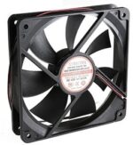 8002937788 EC12025H12B, (120*120*25 12V), Вентилятор 12В, 120х120х25мм, 162.49 м3/час, 43.6dB, подшипник качения, 2600 об/мин Hirschmann — изображение 3