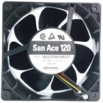 8025932440 Вентилятор Sanyo Denki San Ace 120 9G1224H1M037 24V DC 0.22A 120X38 3pin Hirschmann — изображение 2