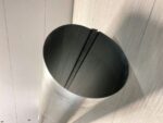 8018716856 Воздуховод прямошовный Шамрай D125 мм 0.5/0,5м оцинкованная сталь VD125/500 Hirschmann — изображение 3