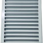 8018716876 Решетка жалюзийная накладная из листовой оцинкованной стали с внутренними жалюзями, габаритный размер 230x180 мм RG023001 Hirschmann