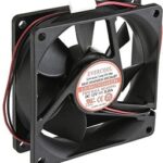 8024745483 EC8025H12BP, Вентилятор 12В, 80х80х25мм , подшипник качения, 3000 об/мин ШИМ, разъем 4pin Hirschmann