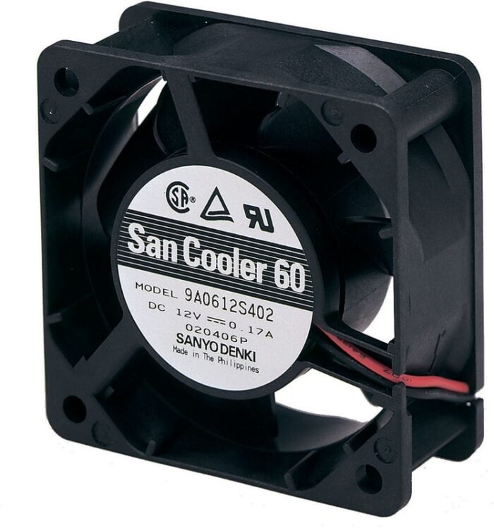 8007285195 9A0624G402, DC Fans DC Axial Fan, 60x60x25mm, 24VDC Hirschmann — изображение 3