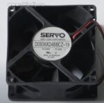 8017320665 Вентилятор Servo D0938X24B8CZ-19 24v 0.34A 8.16W 3pin 92x38 Hirschmann — изображение 2