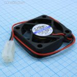 8010134267 KF0410B1L--R (KF0410B1L-031C243R) (4200RPM)12V/0.05A (40х40х10) B(подшипник) CFM4.37/dBA19.9 Jamicon вентилятор,провод Hirschmann — изображение 3