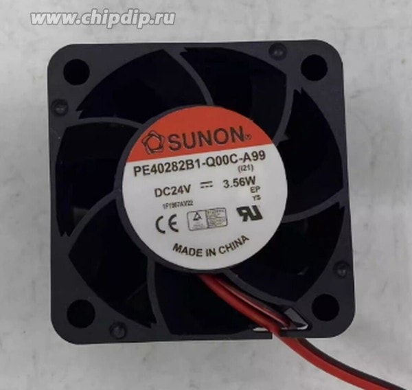 doc037515634 8026337047 Вентилятор Sunon PE40282B1-Q00C-A99 24V DC 3.56W 40x28 2pin Hirschmann — изображение 1