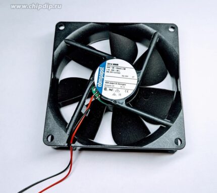 8026337040 Вентилятор Ebmpapst 3414NHHR 24V DC 135mA 3.2W 90x25 2pin Hirschmann