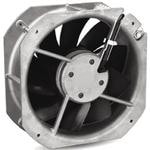 8033854847 OA225AN-22-1TB18, Fan Tubeaxial 230VAC Square - 225mm L x 225mm H Ball 600.0 CFM (16.80m³/min) Terminal Block Hirschmann