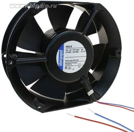 8015506638 Вентилятор Ebmpapst 6424R 24v 17W 172x150x51 4pin Hirschmann