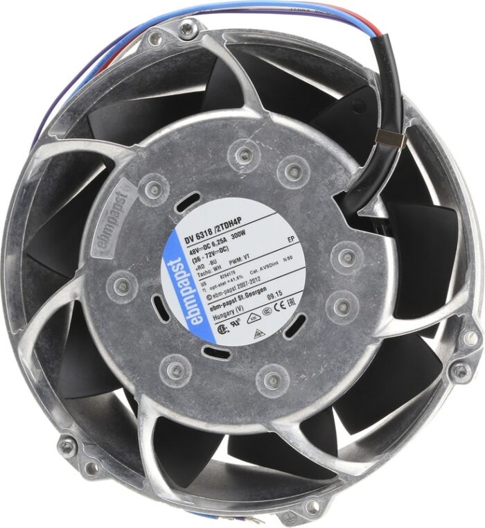 8014725122 Вентилятор Ebmpapst DV6318/2TDH4P (9295420021) 48v 3.1A 172x51 2pin Hirschmann — изображение 3
