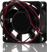 8006086800 9WP0648H402, Fan Tubeaxial 48VDC Square - 60mm L x 60mm H Ball 18.7 CFM (0.524m³/min) 2 Wire Leads Hirschmann — изображение 3