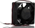 8006086800 9WP0648H402, Fan Tubeaxial 48VDC Square - 60mm L x 60mm H Ball 18.7 CFM (0.524m³/min) 2 Wire Leads Hirschmann — изображение 4
