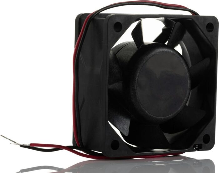 8006086800 9WP0648H402, Fan Tubeaxial 48VDC Square - 60mm L x 60mm H Ball 18.7 CFM (0.524m³/min) 2 Wire Leads Hirschmann — изображение 4
