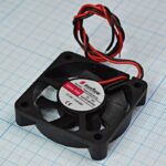 8026359369 Вентилятор 50x50x10, напряжение 24В, ток 0.09А, выводы 2L, подшипник скольжения, RQD5010HS Hirschmann