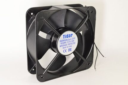 8009976966 Вентилятор 222x222x60, напряжение 220В, ток 0.31А, выводы 2L, подшипник качения, RQA20060A2HBL Hirschmann