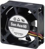 8035599329 Вентилятор Sanyo Denki San Ace 109R0612S4D01 DC 12V 0.17A 60x25 3pin () Hirschmann — изображение 2