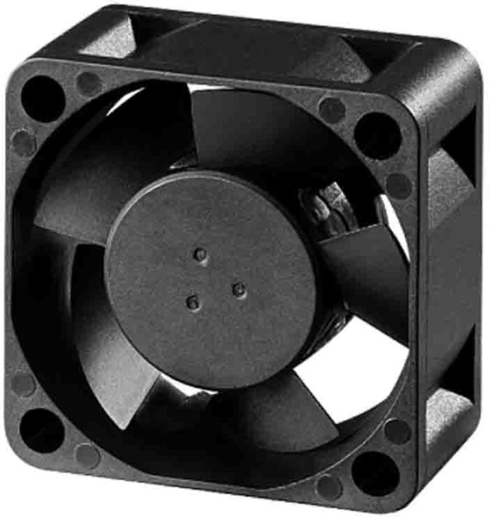 8006277733 MF40201V3-1000U-A99, DC Fans Axial Fan, 40x40x20mm, 12VDC, 6.3CFM, 0.11"H2O, Vapo, Wire, Auto Restart Hirschmann — изображение 2