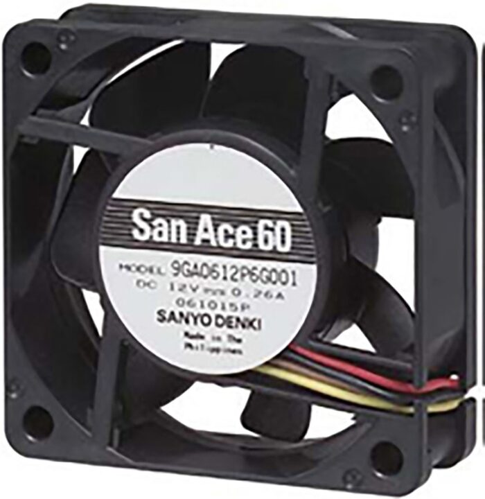 8049670626 Вентилятор Sanyo Denki San Ace 60 9GA0624P6G001 24V DC 0.12A 60X20 4pin Hirschmann — изображение 4