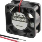 8018663826 109P0424H7D01, DC Fans DC Axial Fan, 40x40x15mm, 24VDC, Locked Rotor Sensor Hirschmann