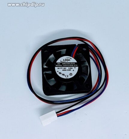 8007682172 Вентилятор ADDA AD0424HB-G76 (T) 24V DC 0.09A 40X10 3pin Hirschmann