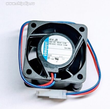 8007681936 Вентилятор EBM 414JR 24V 0.095A 40x25 Hirschmann