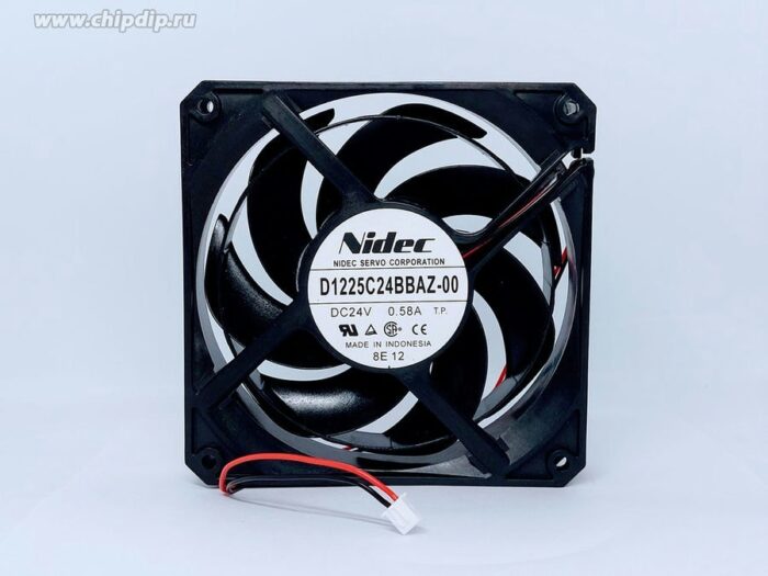 8007682407 Вентилятор SERVO D1225C24BBAZ-00 120x25 24V 0.58A 4pin стандарт Hirschmann — изображение 3