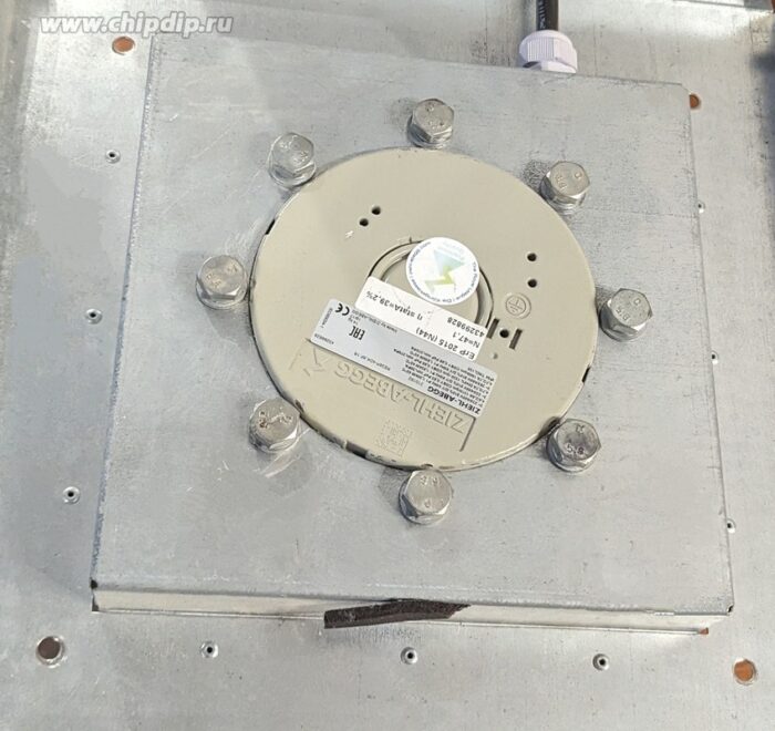 8040442290 Вентилятор Ziehl-Abegg RE28P-4DK.6F.1R 230/400V () Hirschmann — изображение 3