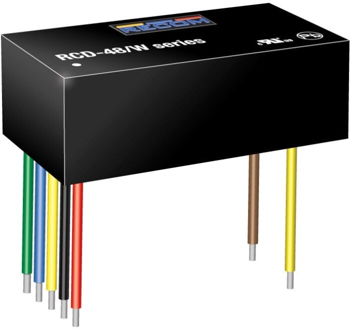 8002642545 RCD-48-0.70/W, Преобразователь: DC/DC, Uвх: 9-60В, Uвых: 2-56ВDC, Iвых: 700мА, 16г () Hirschmann — изображение 5