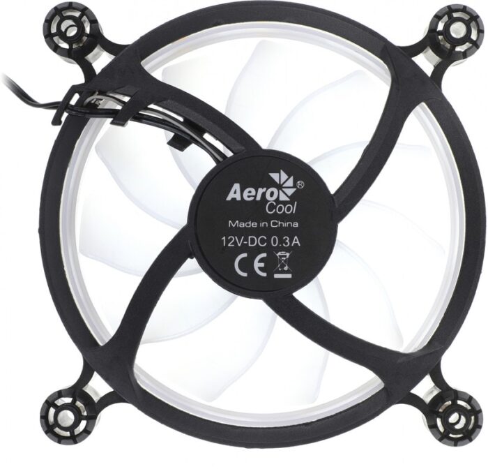 8013744473 Вентилятор Aerocool Spectro 12 120мм, от БП:4-pin (Molex), 1000об/мин, 20 дБ, RGB, черный, Ret [spectro 12 frgb molex] Hirschmann — изображение 8