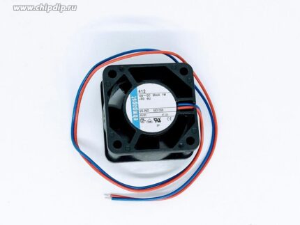 8015506558 Вентилятор Ebmpapst 412 12V DC 66-80mA 0.8-1W 40X20 2pin () Hirschmann
