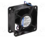 8004604087 634NU-004, DC Fans DC Tubeaxial Fan, 60x60x25mm, 24VDC, 23.5CFM, 1.6W, 5900RPM, Ball Bearing, IP68 Hirschmann — изображение 2