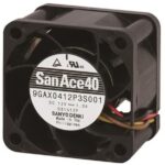 8049705486 Вентилятор Sanyo Denki San Ace 40 9GAX0412P3K001 12V DC 0.92A 40X28 4pin Hirschmann — изображение 2