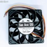 8020797781 Вентилятор Sanyo Denki San Ace 9GV1212P4G01 12V DC 1.68A 120x25 4pin Hirschmann
