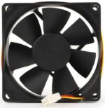 8048463713 Вентилятор Gembird FANCASE/BALL-3100, 80x80x25, двойной шарикоподшипник, 3pin, провод 30см, 3100 об/мин Hirschmann — изображение 9
