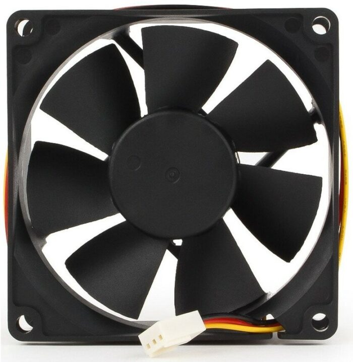 8048463713 Вентилятор Gembird FANCASE/BALL-3100, 80x80x25, двойной шарикоподшипник, 3pin, провод 30см, 3100 об/мин Hirschmann — изображение 9