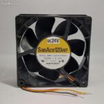 8026602745 Вентилятор Sanyo Denki San Ace 120WF 9WF1224H1D01 EP 102302P 24V DC 0.32A 120X38 3pin Hirschmann