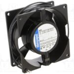 8004985165 3806, AC Fans AC Tubeaxial Fan, 92x92x38mm, 115VAC, 35.3CFM, 8W, 29dBA, 2150RPM, Ball, IP20 Hirschmann