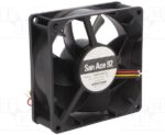 8005746107 9G0924A201, Fan Tubeaxial 24VDC Square - 92mm L x 92mm H Ball 88.3 CFM (2.47m³/min) 3 Wire Leads Hirschmann — изображение 2