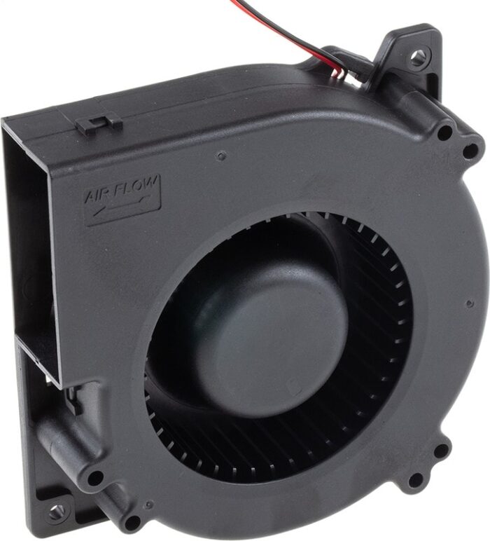 8008352053 PMB1212PLB2-A (2).GN, Вентилятор blower, 12В DC, 120x120x32мм, подшипник качения, 60,99куб.м/ч, 53,8дБА Hirschmann — изображение 2
