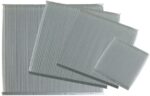 8009483975 18611600034, Fan Filter, Synthetic Fibre Filter, 116 x 108mm Hirschmann — изображение 2