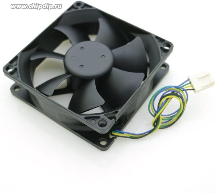 8007079295 Вентилятор Y.S.Tech FD128025HS-N 12v 0.20a 80x25 4 pin Hirschmann — изображение 2