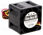 8035599201 Вентилятор Sanyo Denki San Ace 36 9GV3612P3G03 12V DC 0.34A 36X28 4pin () Hirschmann — изображение 3