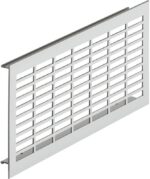 8020345989 Вентиляционная решетка серебристый 250x110мм 575.01.916 Hirschmann