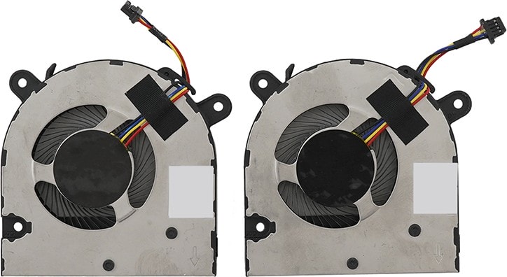 doc039321414 8011570824 Вентилятор (кулер) для ноутбука Lenovo Ideapad S540-13Iml пара (4 pin) Hirschmann — изображение 1