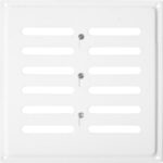 8020554130 4660046000301, Домарт Решетка вентиляционная 200x200 регулируемая, белый 170955 Hirschmann