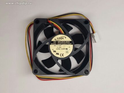 8021102119 Вентилятор ADDA AD0712UB-A76GP DC 12V 0.24A 70x25 3pin Hirschmann