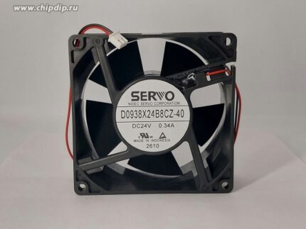 8017320666 Вентилятор Servo D0938X24B8CZ-40 24v 0.34A 2pin 92x38 () Hirschmann