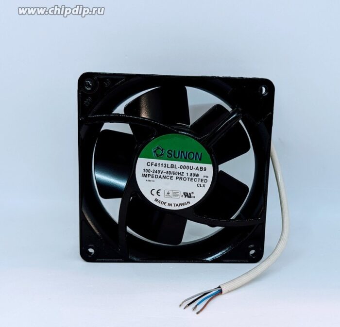 8007033579 CF4113LBL-000U-AB9, Вентилятор осевой, EC 230В AC, 120x120x38мм, 105,96куб.м/ч, 28,2дБА Hirschmann — изображение 4
