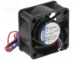 8005649883 412-099, DC Fans DC Axial Fan, 40x20mm, 12VDC, 10m3/h, 0.8W, 18dBA, 6000RPM, Sintec Bearing Hirschmann — изображение 3