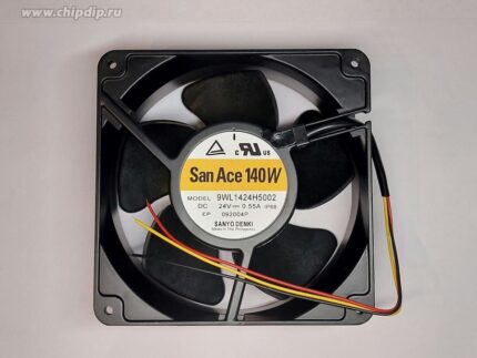 8035597659 Вентилятор Sanyo Denki San Ace 140W 9WL1424H5002 24V DC 0.55A 140X51 3pin () Hirschmann