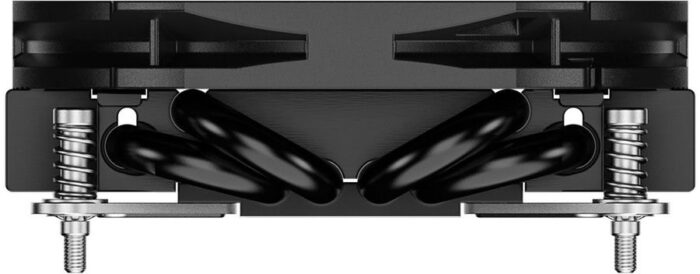 8027327344 Cooler ID-Cooling IS-30i BLACK LGA1700/1200/115X низкопрофильный высота 30mm (36шт/кор, TDP 100W, PWM, 4 тепл.трубки прямого контакта, FAN 9 Hirschmann — изображение 2